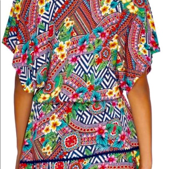 Luli Fama Playera Dress NWT - Picture 3 of 4